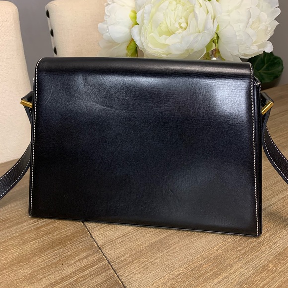 Authentic Christian Dior Black Shoulder Bag - Picture 4 of 13